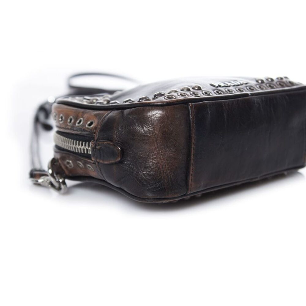 Prada, Vitello vintage embellished camera messenger bag. - Picture 9 of 10